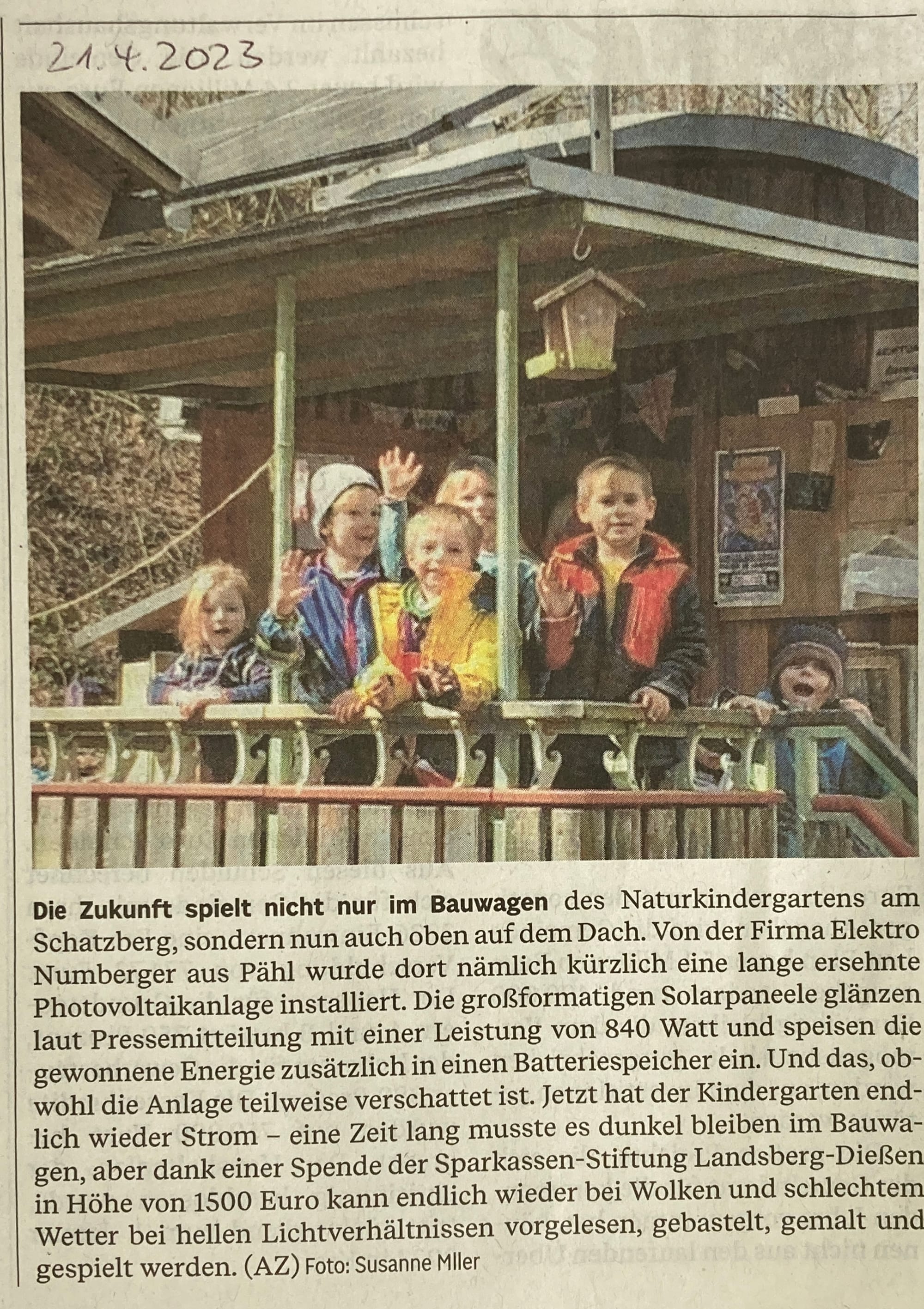 Endlich wieder Strom. Nachhaltig.